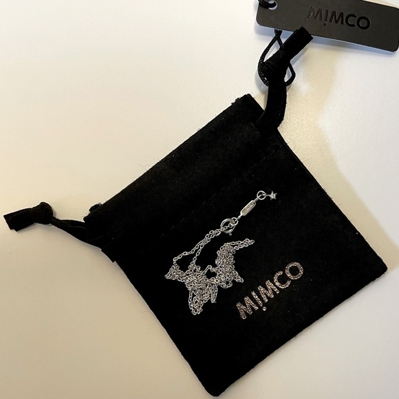 MIMCO | TWIDDLE STERLING SILVER NECKLACE | NWT - Picture 3 of 9